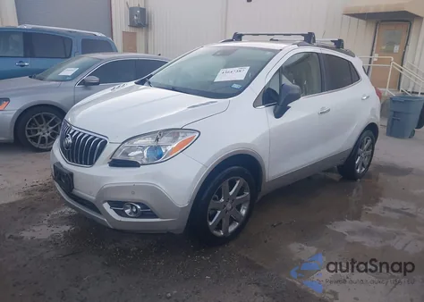 2013 Buick Encore Premium from USA, damaged, VIN KL4CJHSB7DB102858